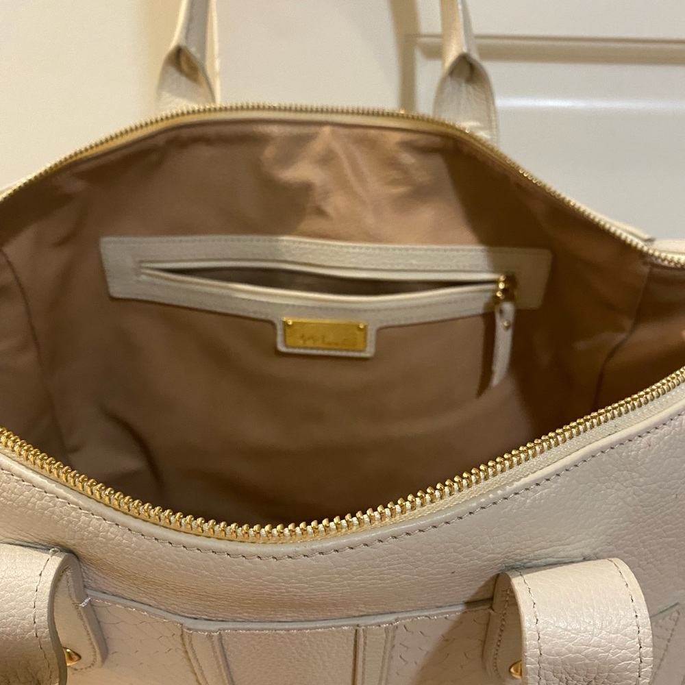 Gigi New York cream bag